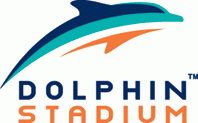 Miami Dolphins 2006-2009 Stadium Logo iron on paper